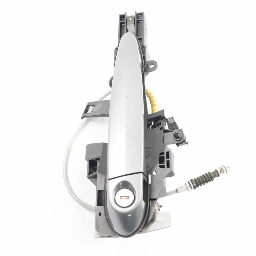  Door Handle BMW E81 E87 Complete Front Right Grab O/S Spacegrau Grey - A52 - SKU rhd-7059677-SCG2 - Part number 7059677