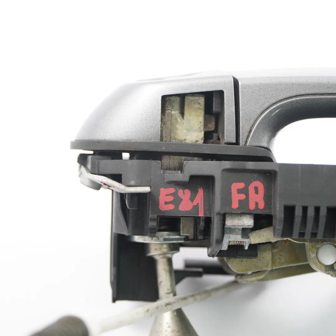 Door Handle BMW E81 E87 Complete Front Right Grab O/S Spacegrau Grey - A52 to with Part number 7059677 Door Handle BMW E81 E87 Complete Front Right Grab O/S Spacegrau Grey - A52 - SKU rhd-7059677-SCG2 - Part number 7059677