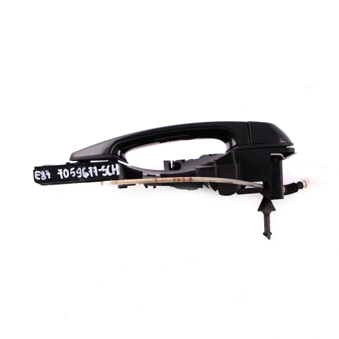 Complete Front Right Grab Handle O/S Schwarz 2 Black 668 to BMW 1 Series E81 E87 with Part number 7059677 BMW 1 Series E81 E87 Complete Front Right Grab Handle O/S Schwarz 2 Black 668 - SKU rhd-7059677-SCH - Part number 7059677