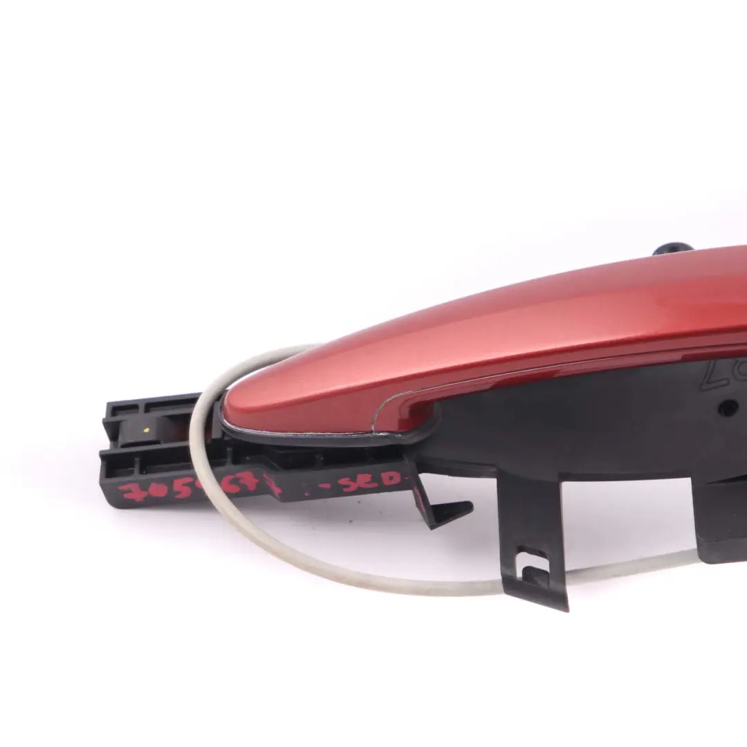 BMW 1 Series E81 E82 E87 Complete Front Right Door Grab Handle O/S Sedona Red - SKU rhd-7059677-SED - Part number 7059677