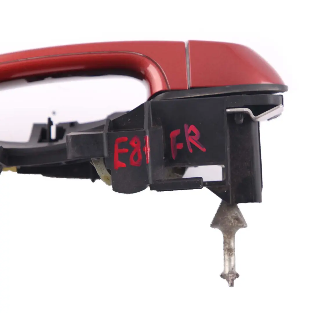 Complete Front Right Door Grab Handle O/S Sedona Red to BMW 1 Series E81 E82 E87 with Part number 7059677 BMW 1 Series E81 E82 E87 Complete Front Right Door Grab Handle O/S Sedona Red - SKU rhd-7059677-SED - Part number 7059677