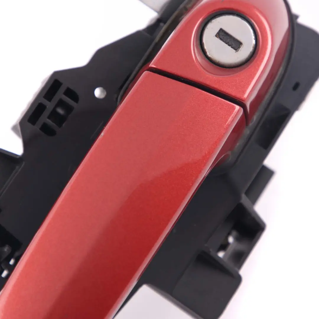 Complete Front Right Door Grab Handle O/S Sedona Red to BMW 1 Series E81 E82 E87 with Part number 7059677 BMW 1 Series E81 E82 E87 Complete Front Right Door Grab Handle O/S Sedona Red - SKU rhd-7059677-SED - Part number 7059677