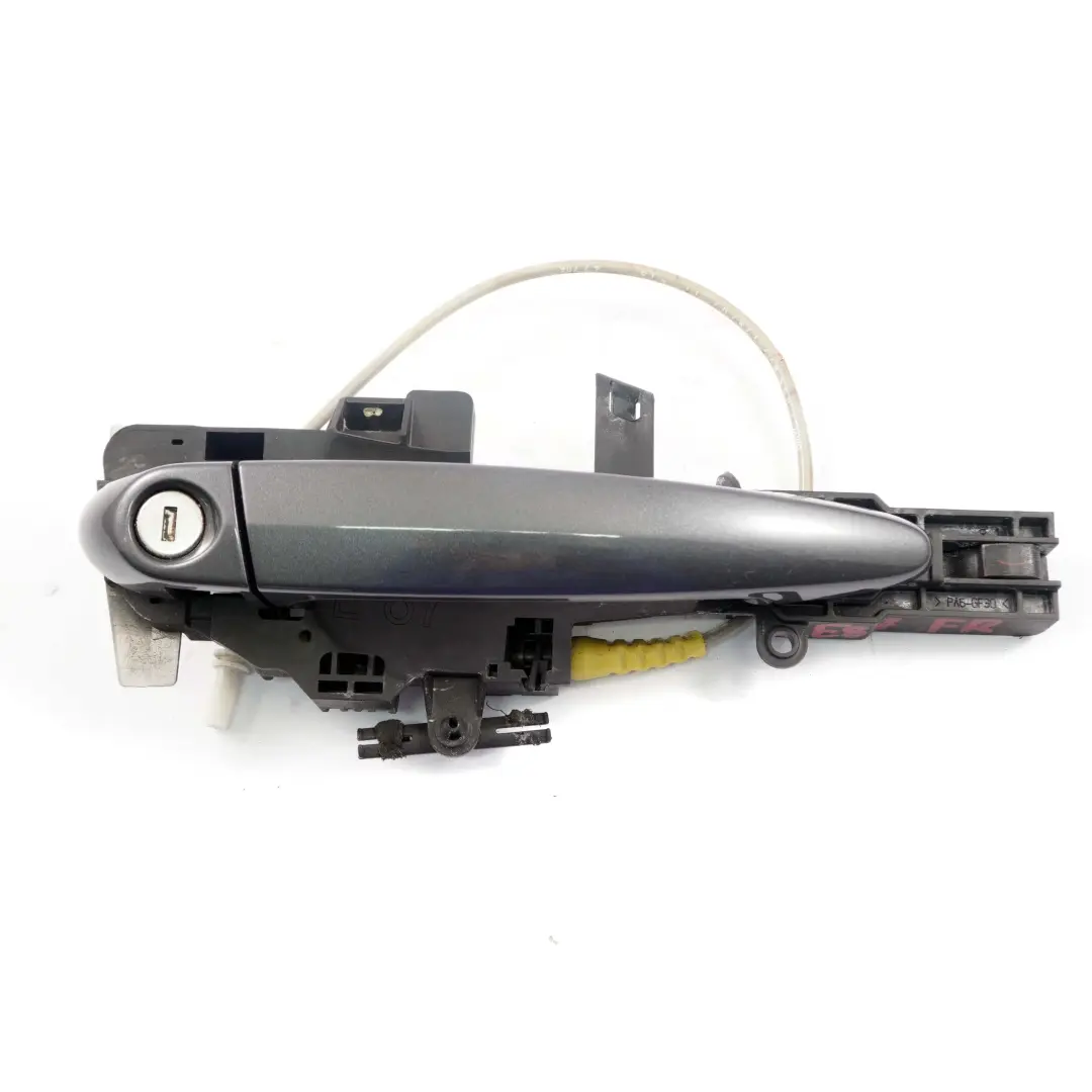 BMW 1 Series E81 E87 LCI Complete Front Right Grab Handle O/S Sparkling Graphite - SKU rhd-7059677-SG - Part number 51217059677 51210445180