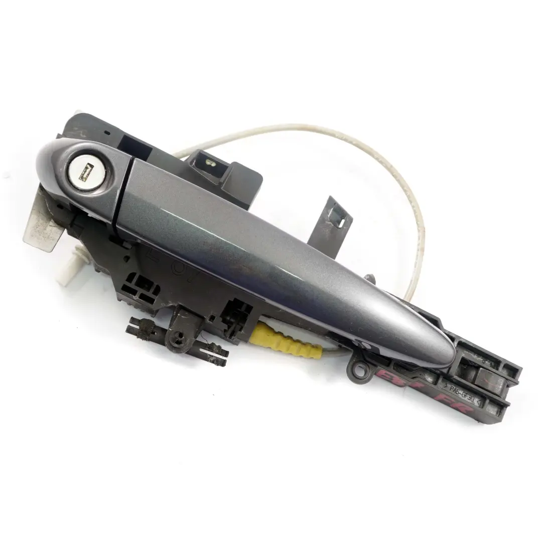BMW 1 Series E81 E87 LCI Complete Front Right Grab Handle O/S Sparkling Graphite - SKU rhd-7059677-SG - Part number 51217059677 51210445180