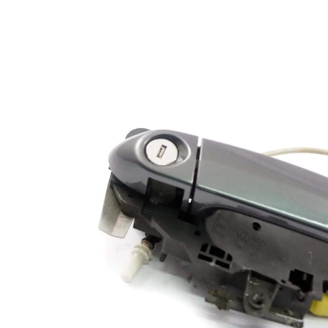 BMW 1 Series E81 E87 LCI Complete Front Right Grab Handle O/S Sparkling Graphite - SKU rhd-7059677-SG - Part number 51217059677 51210445180