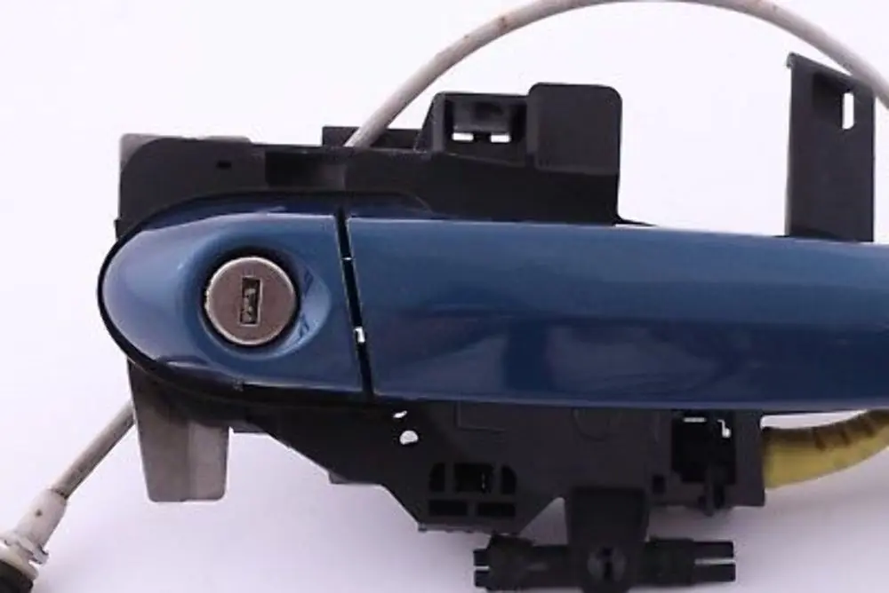 Complete Front Right Grab Handle O/S Sydneyblau Blue to BMW 1 Series E81 E87 with Part number 7059677 BMW 1 Series E81 E87 Complete Front Right Grab Handle O/S Sydneyblau Blue - SKU rhd-7059677-SYD - Part number 7059677
