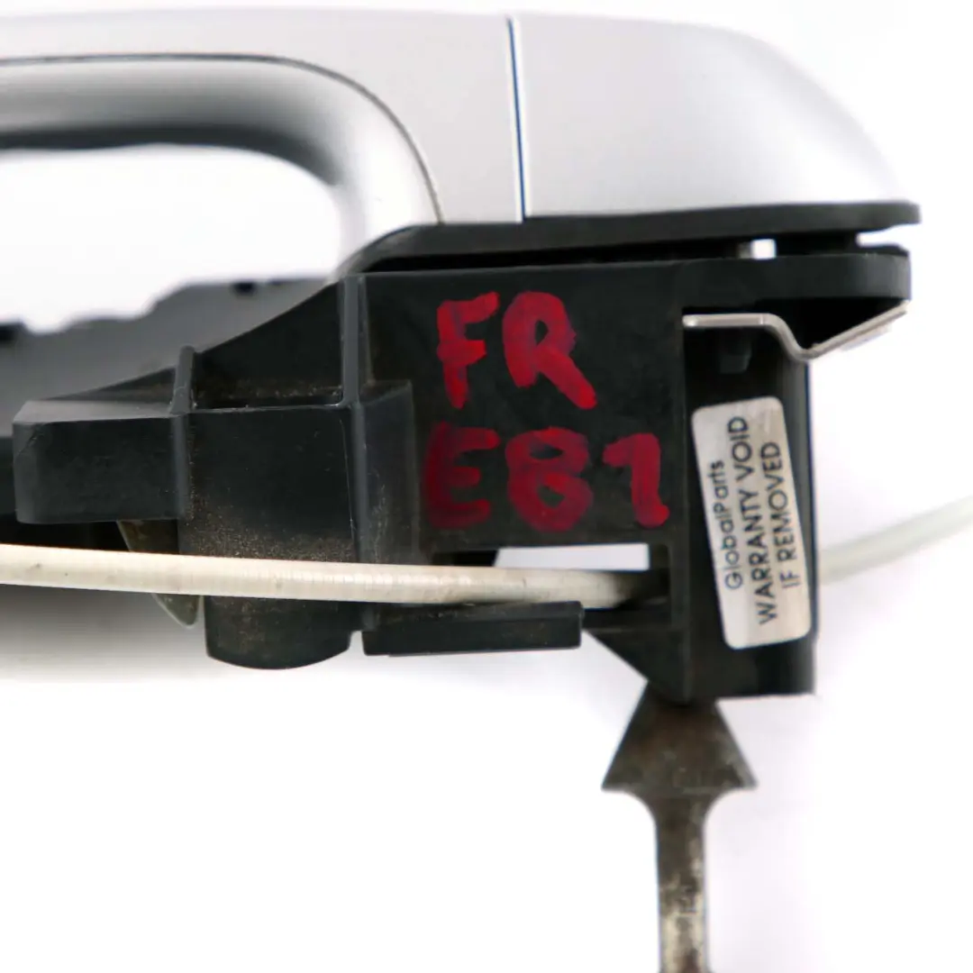 Complete Front Right Grab Handle O/S Titansilber Silver to BMW 1 Series E81 E87 2 with Part number 7059677 BMW 1 Series E81 E87 2 Complete Front Right Grab Handle O/S Titansilber Silver - SKU rhd-7059677-TS2 - Part number 7059677