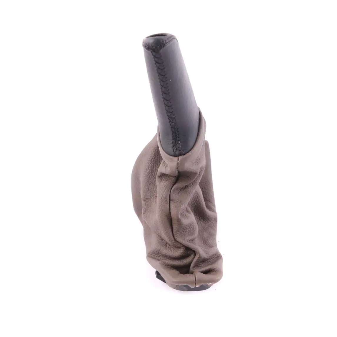Handbrake Cover BMW E60 E61 LCI Level Leather Truffle Brown