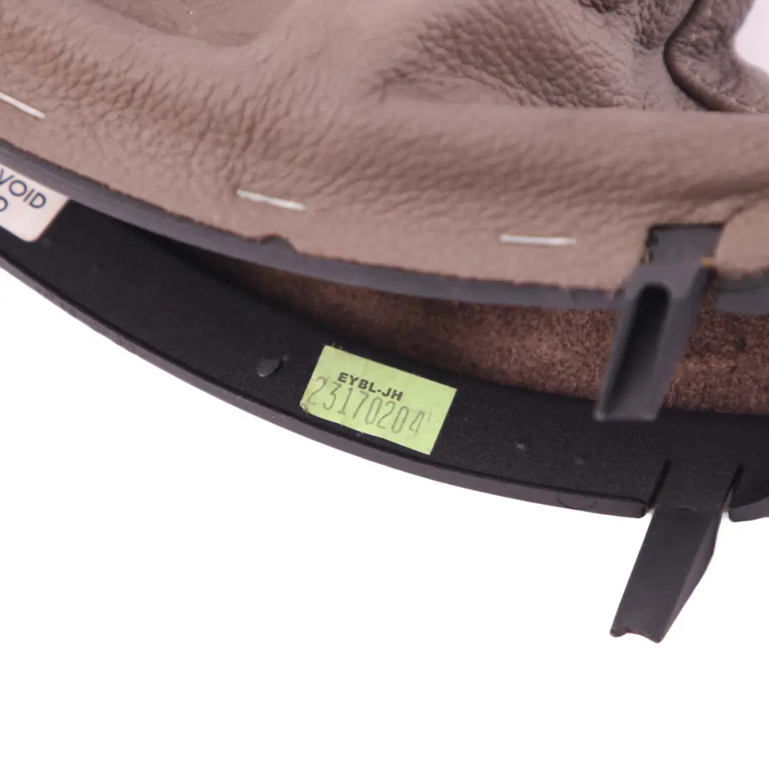 Handbrake Cover BMW E60 E61 LCI Level Leather Truffle Brown to with Part number 7059894 Handbrake Cover BMW E60 E61 LCI Level Leather Truffle Brown - SKU rhd-7059894-1 - Part number 7059894