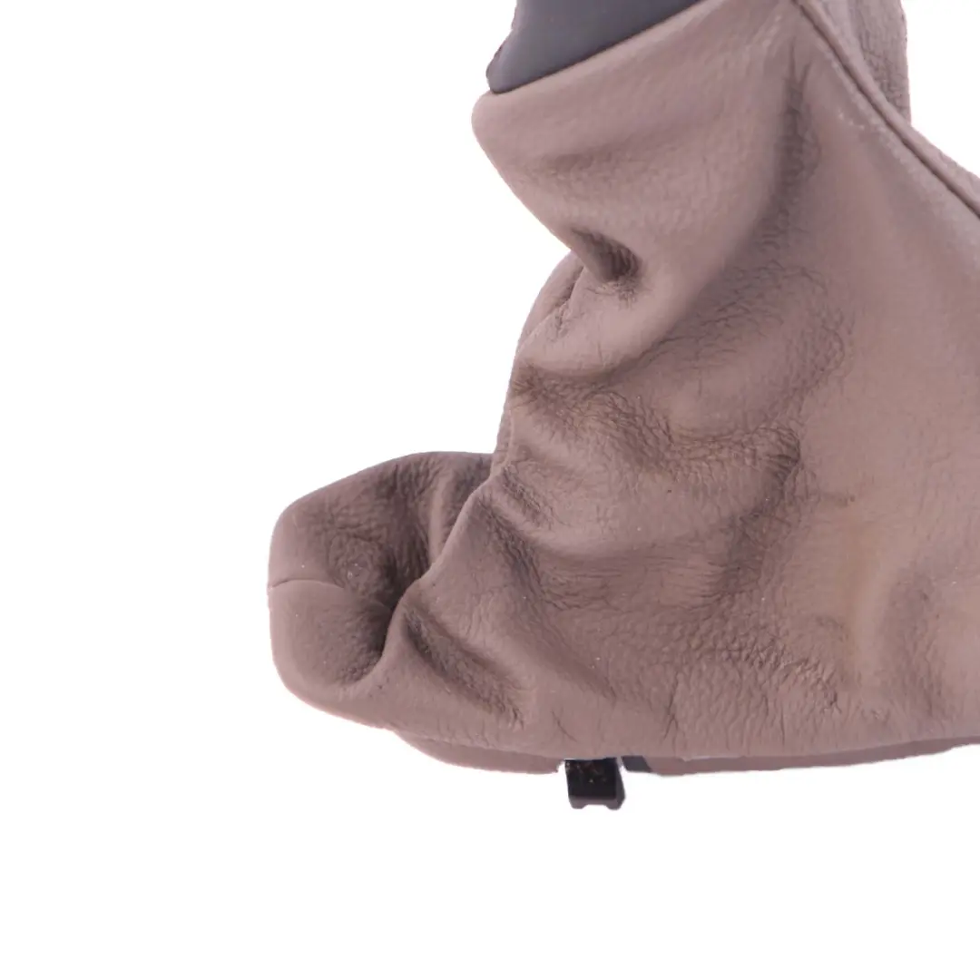  Handbrake Cover BMW E60 E61 LCI Level Leather Truffle Brown - SKU rhd-7059894-1 - Part number 7059894