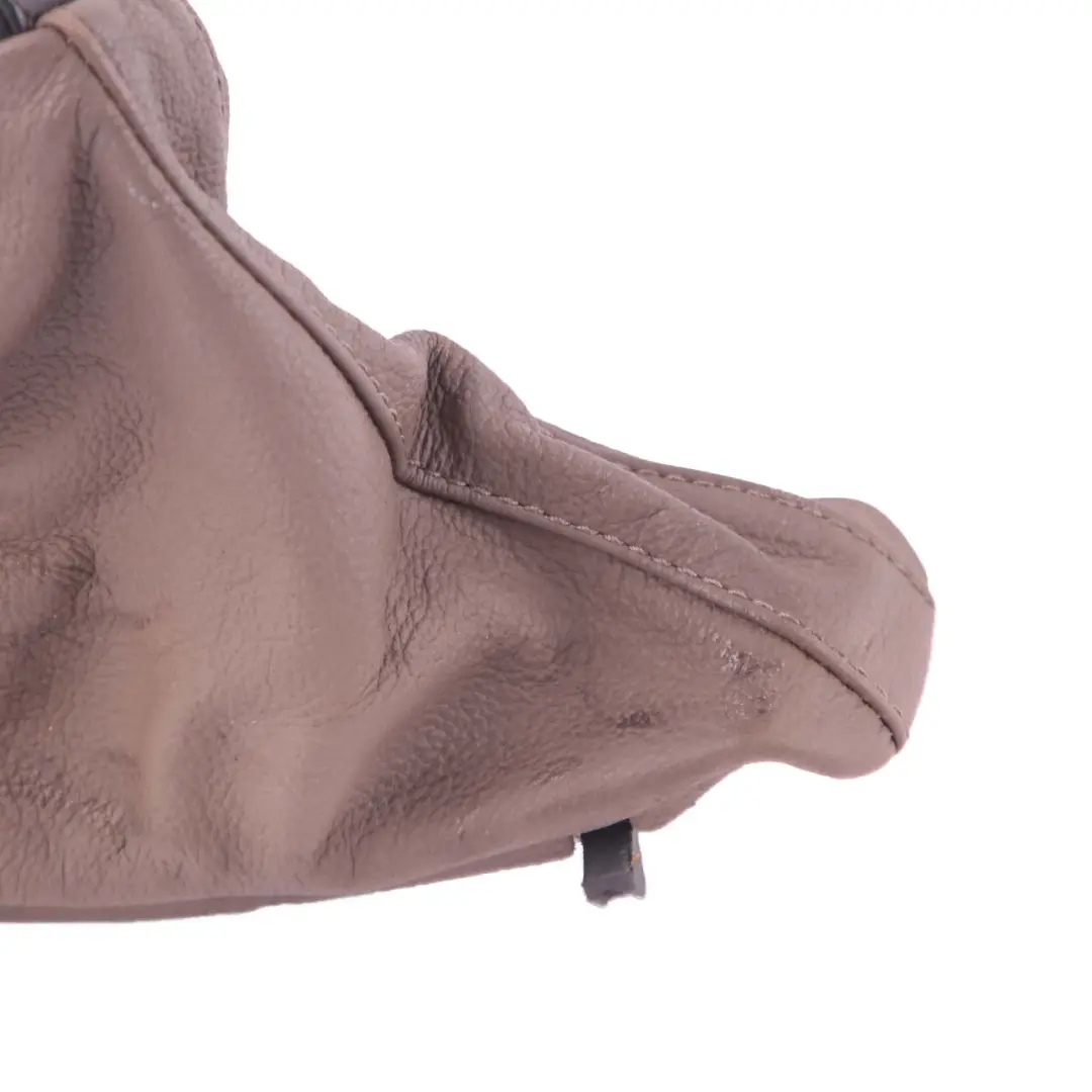  Handbrake Cover BMW E60 E61 LCI Level Leather Truffle Brown - SKU rhd-7059894-1 - Part number 7059894