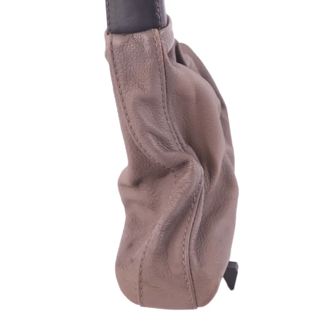  Handbrake Cover BMW E60 E61 LCI Level Leather Truffle Brown - SKU rhd-7059894-1 - Part number 7059894