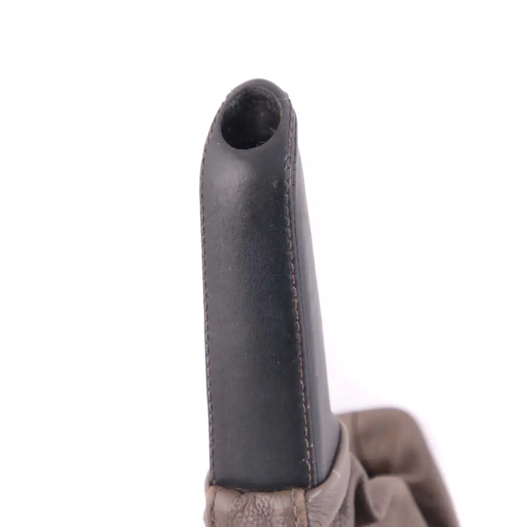  Handbrake Cover BMW E60 E61 LCI Level Leather Truffle Brown - SKU rhd-7059894-1 - Part number 7059894