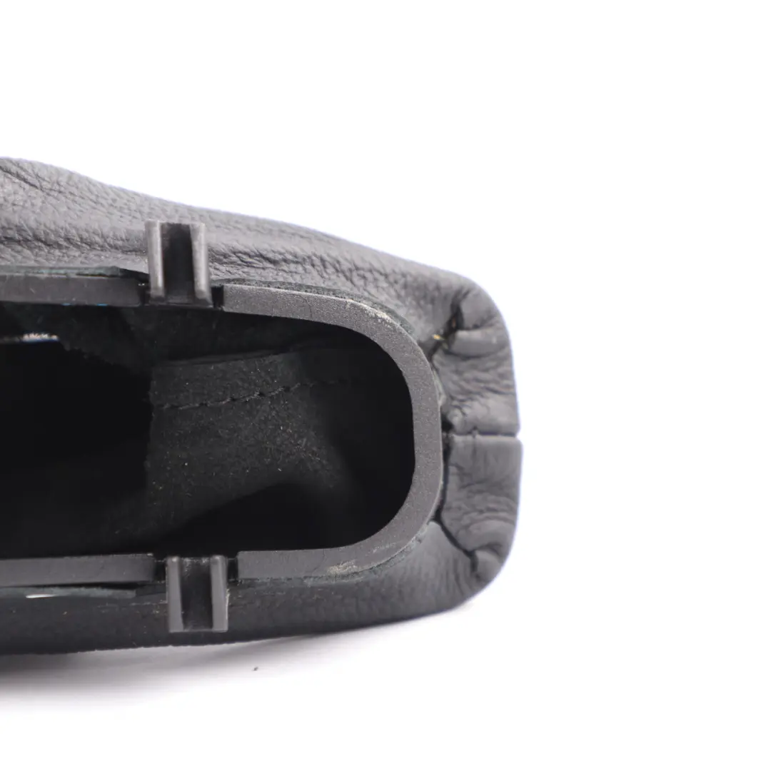 Handbrake Lever Gaiter Cover Leather Black to BMW E60 E61 with Part number 7059894 BMW E60 E61 Handbrake Lever Gaiter Cover Leather Black - SKU rhd-7059894 - Part number 7059894