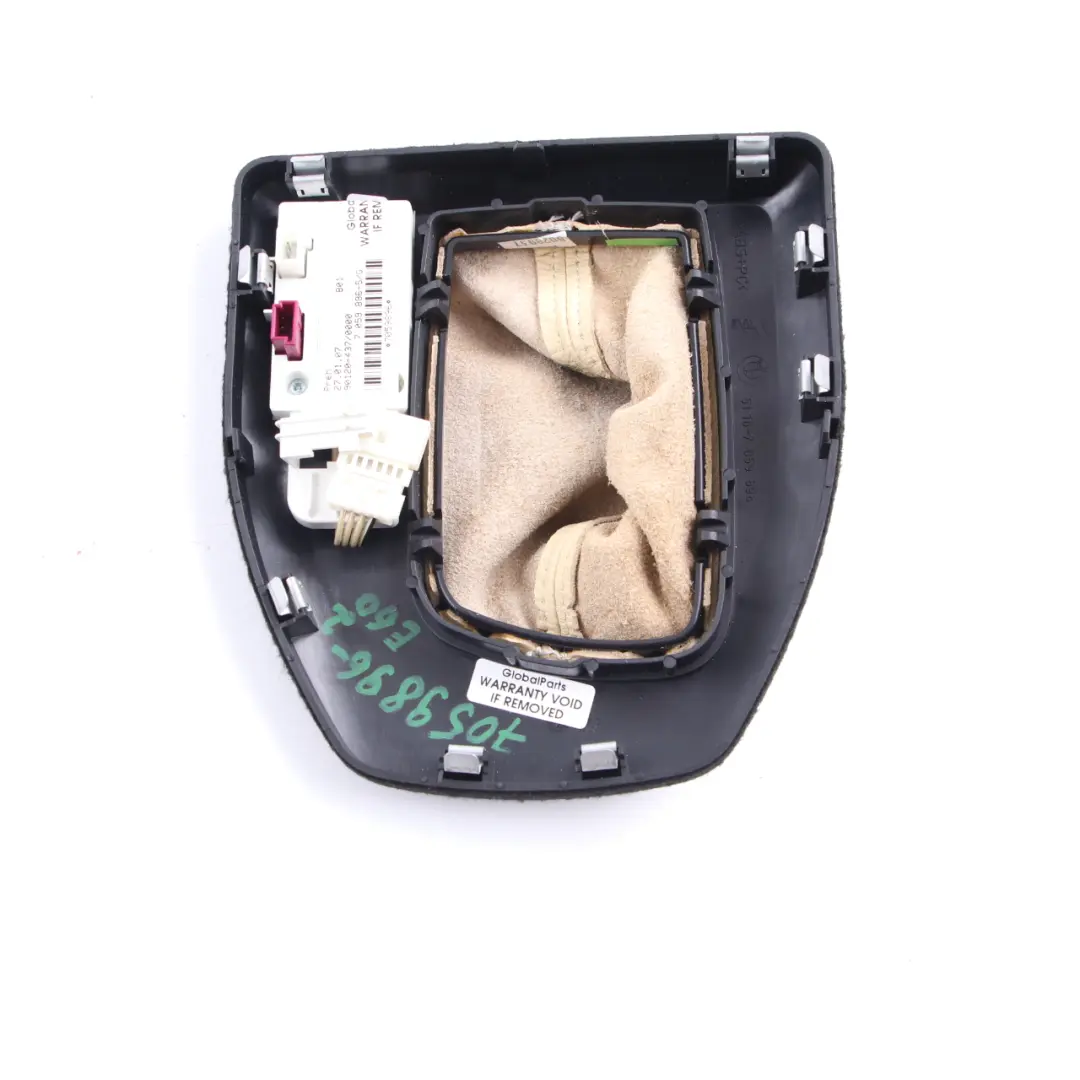Shift Cover BMW E60 E61 Gearshift Automatic Selecting Lever Beige to Gear with Part number 7059896 Gear Shift Cover BMW E60 E61 Gearshift Automatic Selecting Lever Beige - SKU rhd-7059896-2 - Part number 7059896