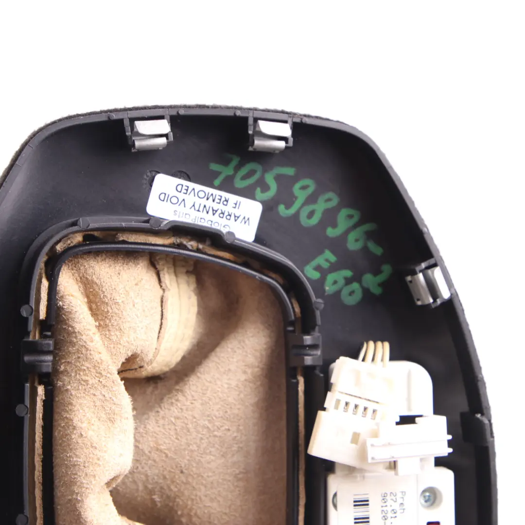 Shift Cover BMW E60 E61 Gearshift Automatic Selecting Lever Beige to Gear with Part number 7059896 Gear Shift Cover BMW E60 E61 Gearshift Automatic Selecting Lever Beige - SKU rhd-7059896-2 - Part number 7059896