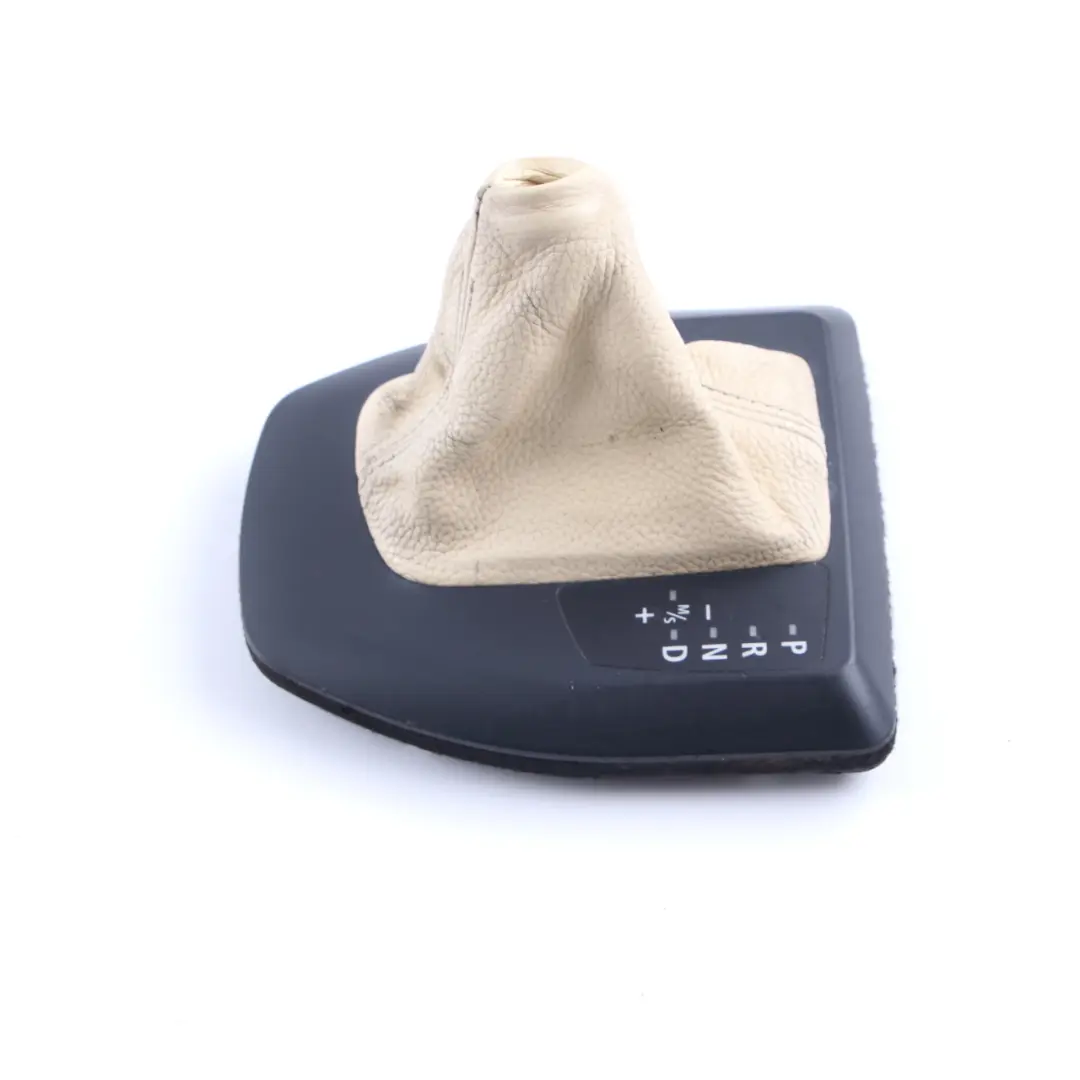Gear Shift Cover BMW E60 E61 Gearshift Automatic Selecting Lever Beige - SKU rhd-7059896-2 - Part number 7059896