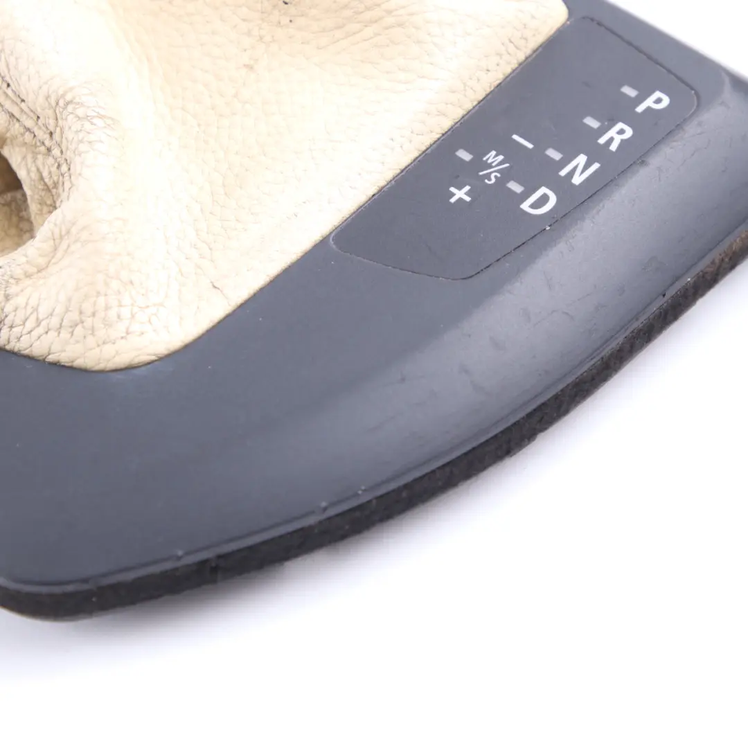 Gear Shift Cover BMW E60 E61 Gearshift Automatic Selecting Lever Beige - SKU rhd-7059896-2 - Part number 7059896
