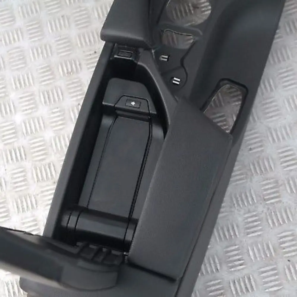 BMW 5 Series E60 E61 Black Centre Console Front Armrest Part Trim - SKU rhd-7059950-4 - Part number 7059950