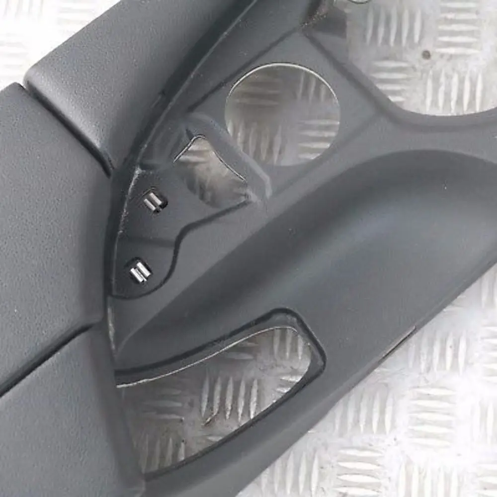 BMW 5 Series E60 E61 Black Centre Console Front Armrest Part Trim - SKU rhd-7059950-4 - Part number 7059950