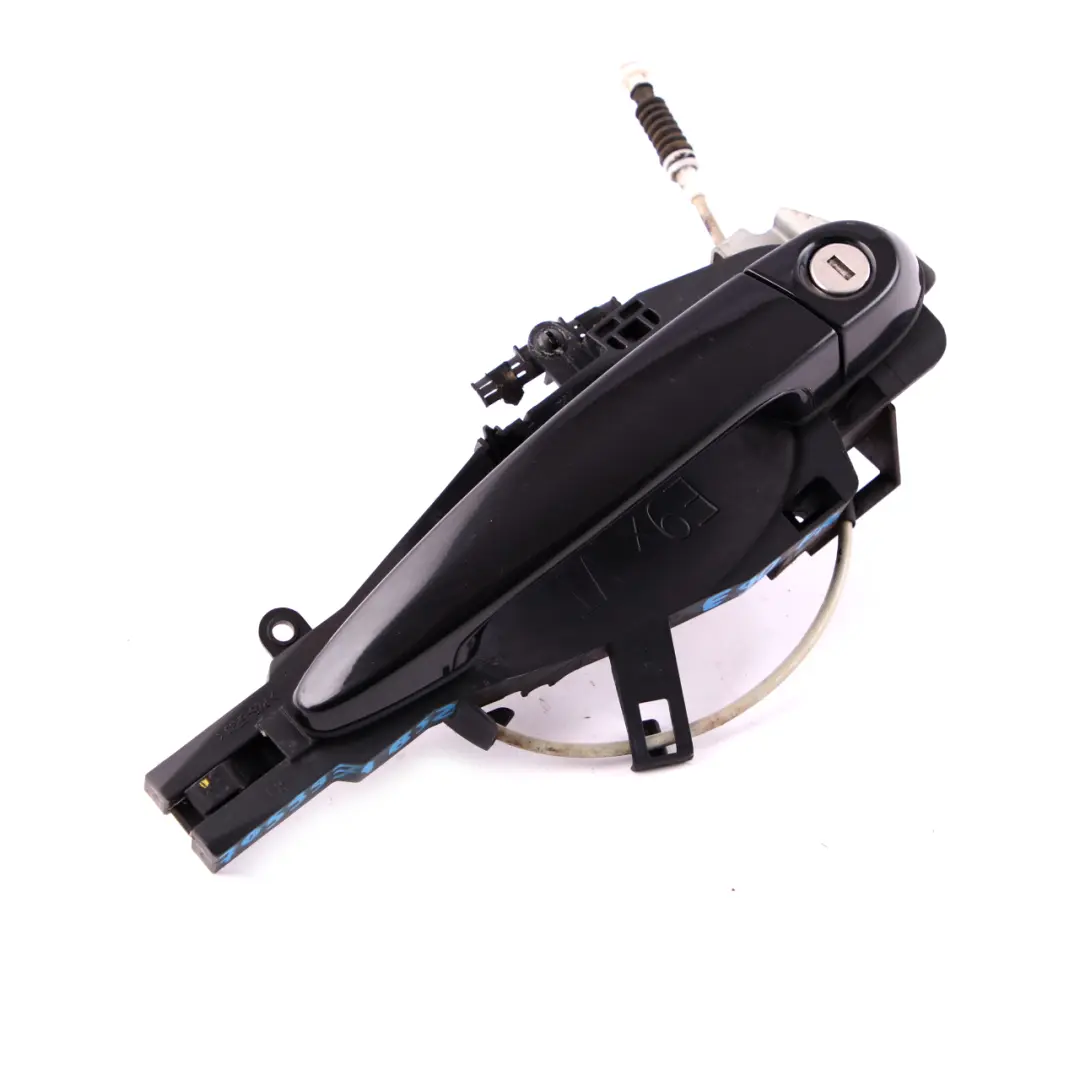 Complete Front Right Grab Handle O/S Black Sapphire 475 to BMW 3 Series E90 E91 with Part number 7317560 BMW 3 Series E90 E91 Complete Front Right Grab Handle O/S Black Sapphire 475 - SKU rhd-7059971-BS2 - Part number 7317560