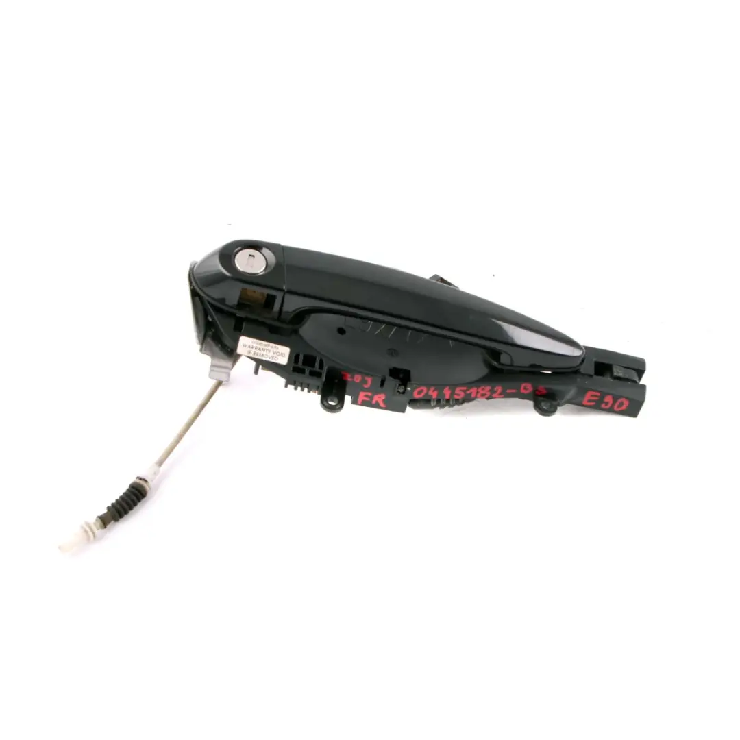 BMW 3 Series E90 E91 3 Complete Front Right Grab Handle O/S Black Sapphire 475 - SKU rhd-7059971-BS3 - Part number 7059971