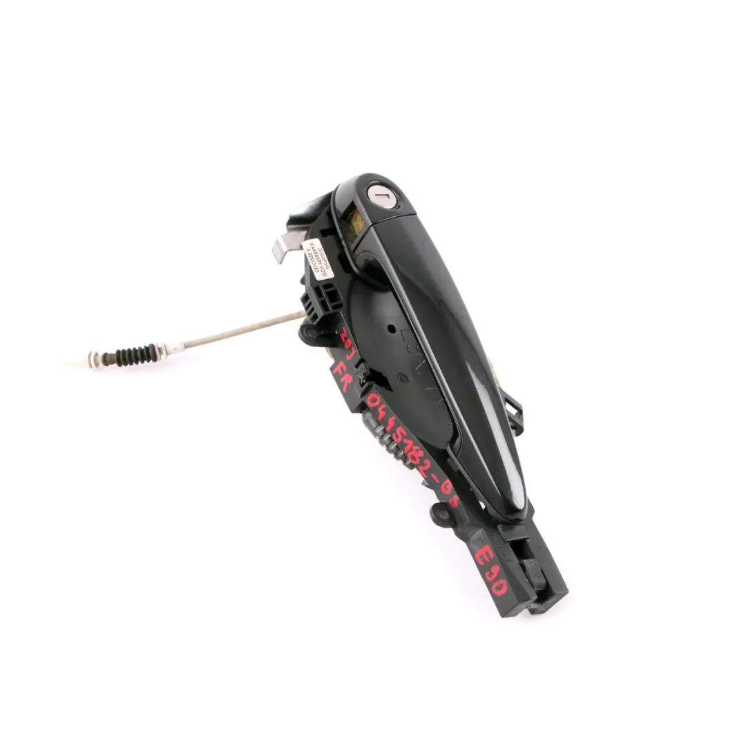 Complete Front Right Grab Handle O/S Black Sapphire 475 to BMW 3 Series E90 E91 3 with Part number 7059971 BMW 3 Series E90 E91 3 Complete Front Right Grab Handle O/S Black Sapphire 475 - SKU rhd-7059971-BS3 - Part number 7059971