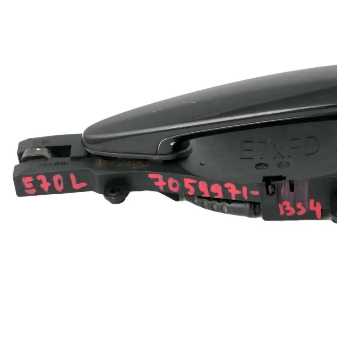 Grab Handle Door BMW E70 X5 Complete Front Left Black Sapphire Metallic 475 to with Part number 7059971 Grab Handle Door BMW E70 X5 Complete Front Left Black Sapphire Metallic 475 - SKU rhd-7059971-BS4 - Part number 7059971