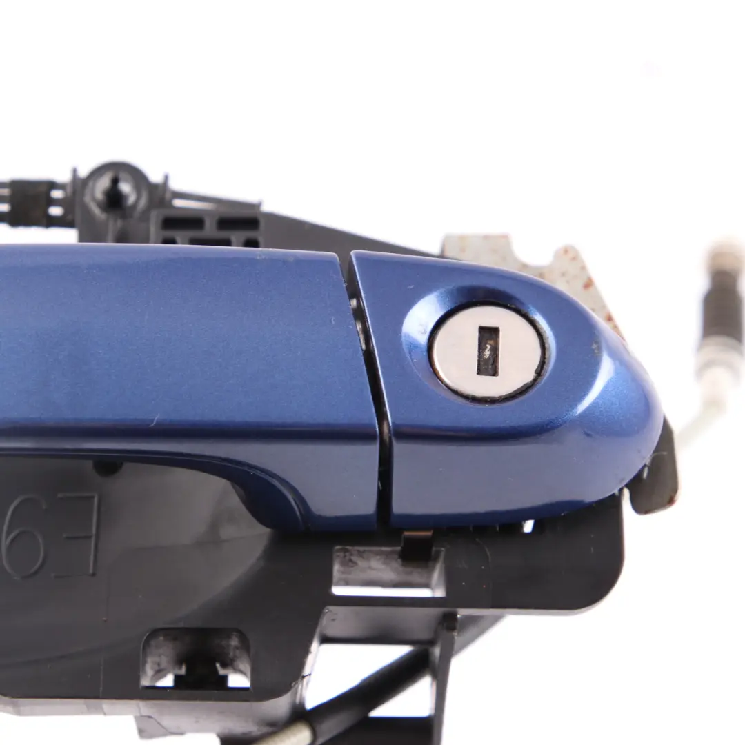  Grab Handle BMW E90 E91 Front Right Door O/S Catch Montegoblau Montego Blue A51 - SKU rhd-7059971-MTB2 - Part number 7059971