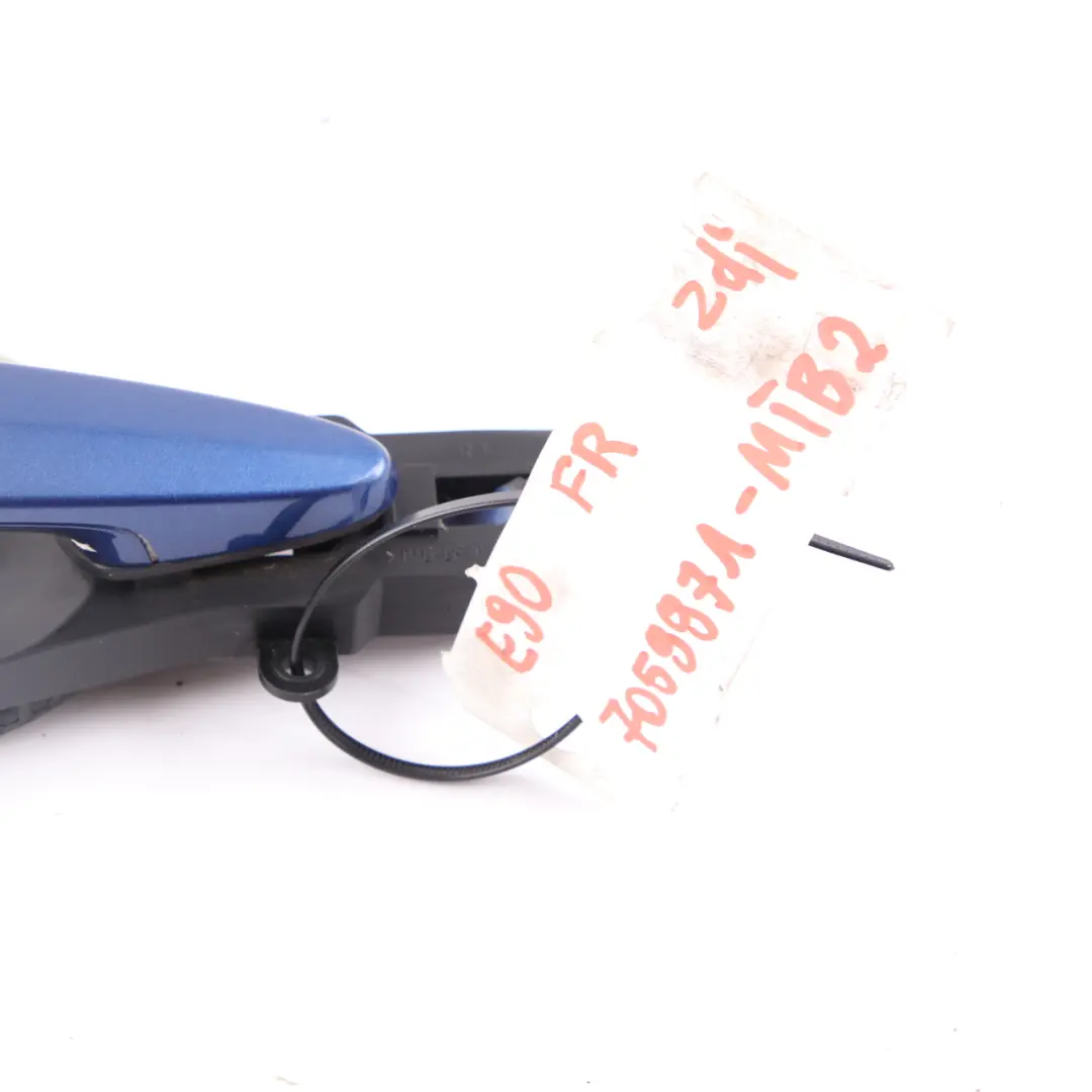  Grab Handle BMW E90 E91 Front Right Door O/S Catch Montegoblau Montego Blue A51 - SKU rhd-7059971-MTB2 - Part number 7059971