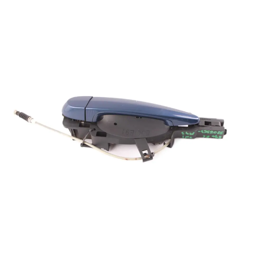 Grab Handle Complete Front Left Mysticblau Metallic Mystic Blue A07 to BMW E90 E91 with Part number 7059971 BMW E90 E91 Grab Handle Complete Front Left Mysticblau Metallic Mystic Blue A07 - SKU rhd-7059971-MYS - Part number 7059971