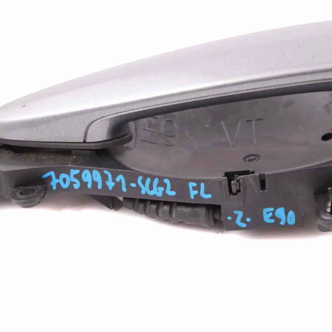 BMW E90 E91 Grab Handle Complete Front Left Spacegrau Metallic Space Grey A52 - SKU rhd-7059971-SCG2 - Part number 7059971