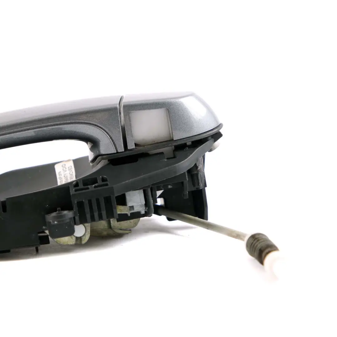 BMW 3 Series E90 E91 Complete Front Left Grab Handle N/S Spacegrau Grey A52 - SKU rhd-7059971-SCG - Part number 7059971