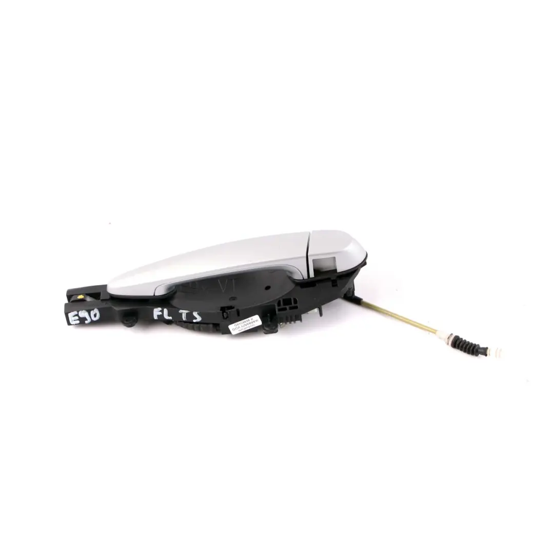 Grab Outside Door Handle Front Left N/S Titansilber Silver to BMW E90 E91 Passenger with Part number 445183 BMW E90 E91 Passenger Grab Outside Door Handle Front Left N/S Titansilber Silver - SKU rhd-7059971-TS - Part number 445183
