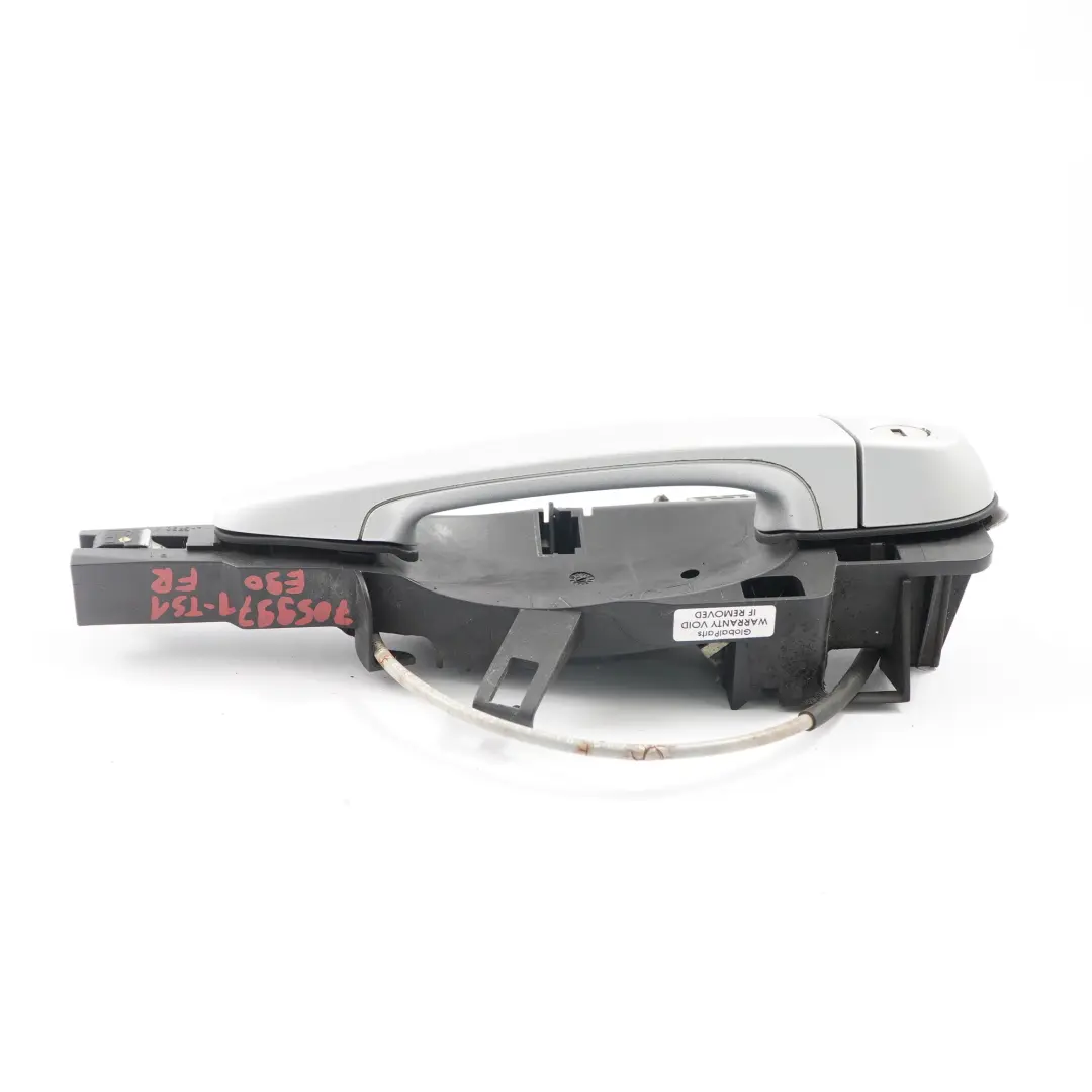 Door Handle BMW E90 E91 Outside Grab Front Right O/S Titansilber Silver - SKU rhd-7059971-TS1 - Part number 7059971