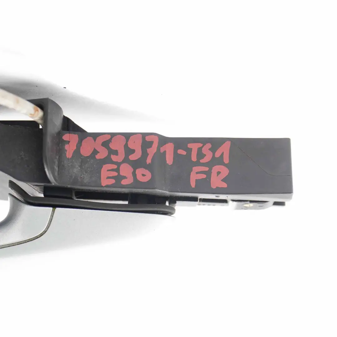 Door Handle BMW E90 E91 Outside Grab Front Right O/S Titansilber Silver to with Part number 7059971 Door Handle BMW E90 E91 Outside Grab Front Right O/S Titansilber Silver - SKU rhd-7059971-TS1 - Part number 7059971