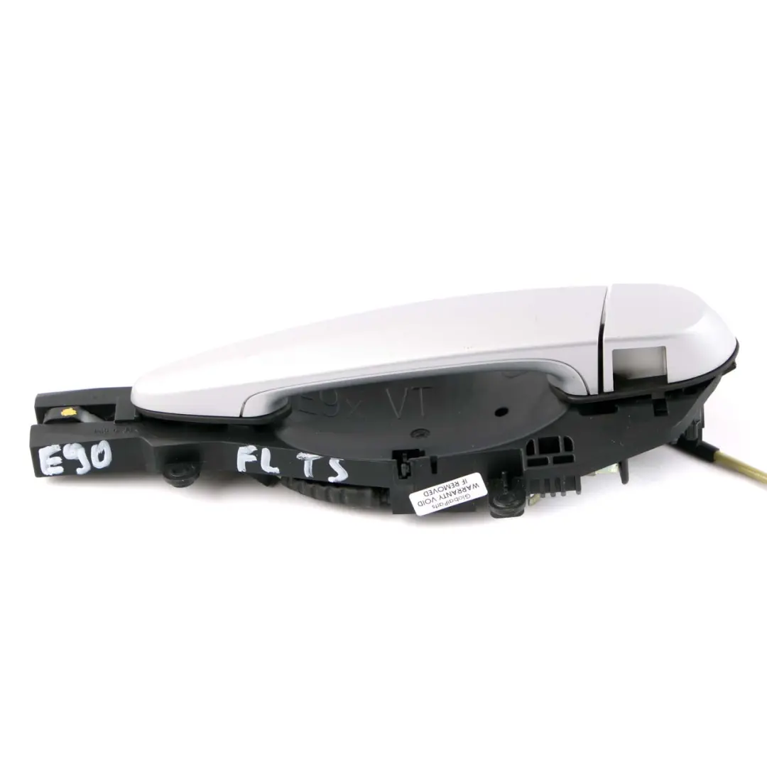 BMW E90 E91 Passenger Grab Outside Door Handle Front Left N/S Titansilber Silver - SKU rhd-7059971-TS - Part number 445183