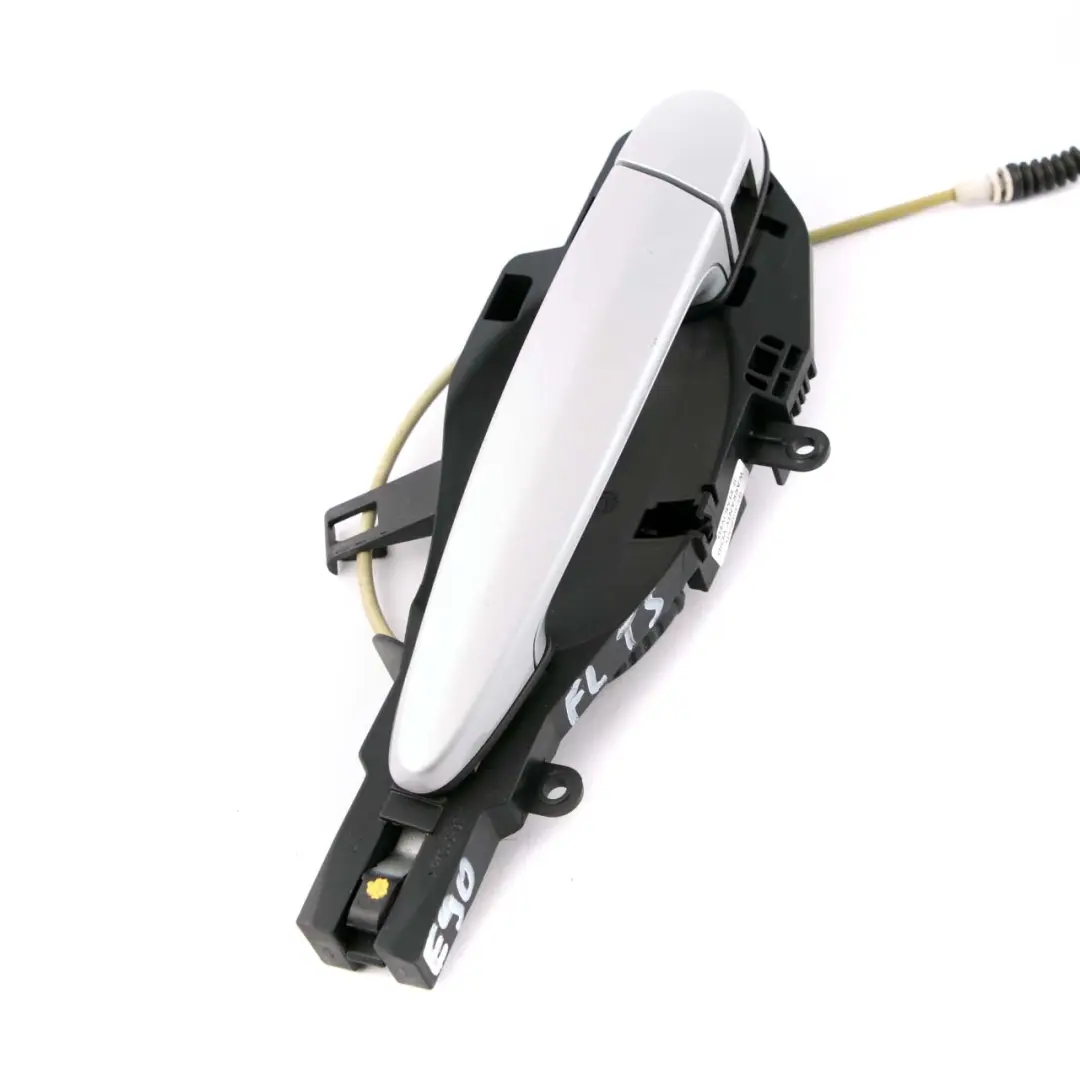 Grab Outside Door Handle Front Left N/S Titansilber Silver to BMW E90 E91 Passenger with Part number 445183 BMW E90 E91 Passenger Grab Outside Door Handle Front Left N/S Titansilber Silver - SKU rhd-7059971-TS - Part number 445183