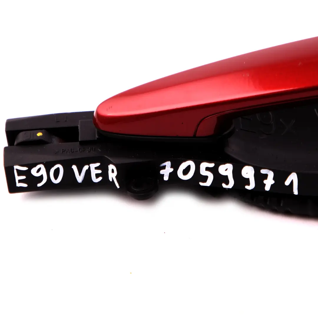 Front Left Grab Handle N/S Vermilionrot Vermilion Red A82 to BMW 3 Series E90 E91 with Part number 7059971 BMW 3 Series E90 E91 Front Left Grab Handle N/S Vermilionrot Vermilion Red A82 - SKU rhd-7059971-VER1 - Part number 7059971