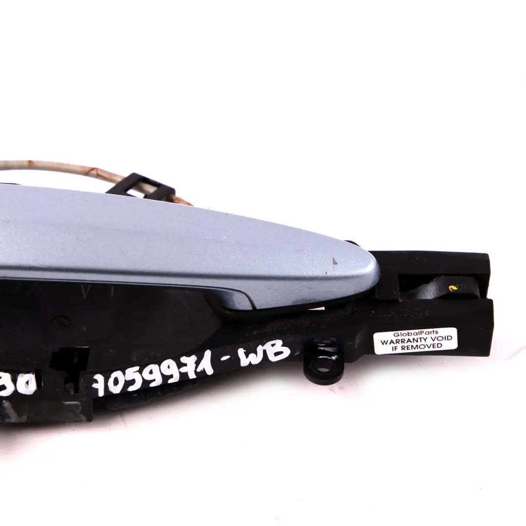 Front Right Grab Handle O/S Catch Bluewater Metallic 896 to BMW 3 Series E90 E91 with Part number 7059971 BMW 3 Series E90 E91 Front Right Grab Handle O/S Catch Bluewater Metallic 896 - SKU rhd-7059971-WB1 - Part number 7059971