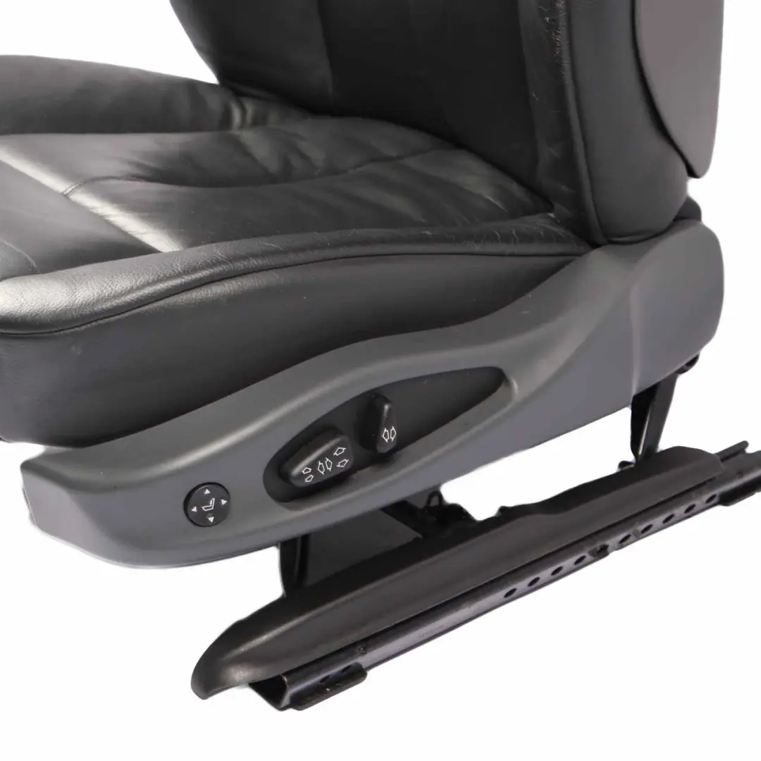 Front Seat BMW E63 Sport Black Heated Leather Left N/S Passenger Memory Lumbar to with Part number 7062790 Front Seat BMW E63 Sport Black Heated Leather Left N/S Passenger Memory Lumbar - SKU rhd-7062790-1 - Part number 7062790