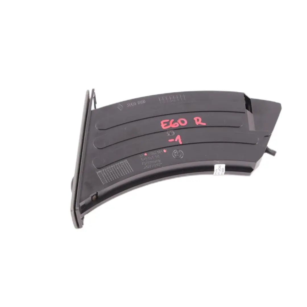 BMW E60 E61 Cup Drink Bottle Holder Right O/S Drivers Side Black - SKU rhd-7063104-1 - Part number 7063104