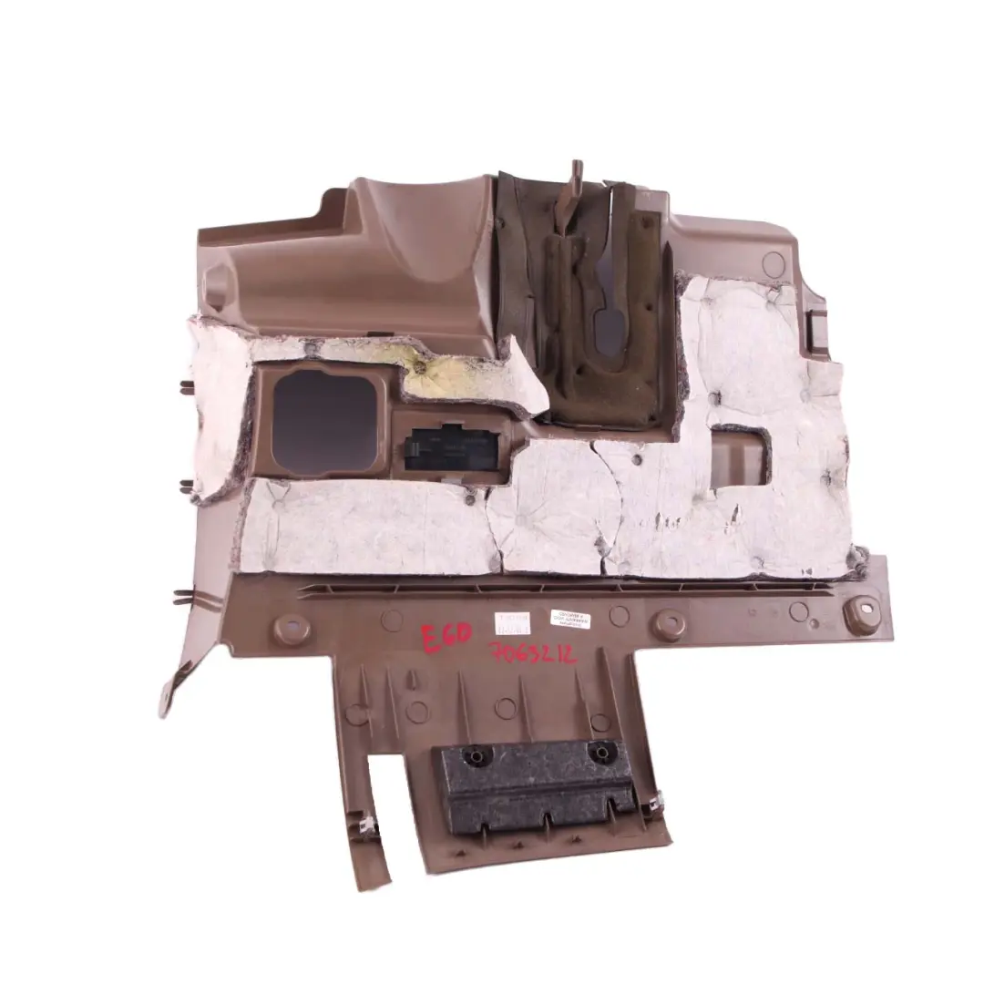 Trim Panel Foot Control Truffelbraun Truffle Brown to BMW E60 E61 Cover with Part number 7063212 BMW E60 E61 Cover Trim Panel Foot Control Truffelbraun Truffle Brown - SKU rhd-7063210 - Part number 7063212