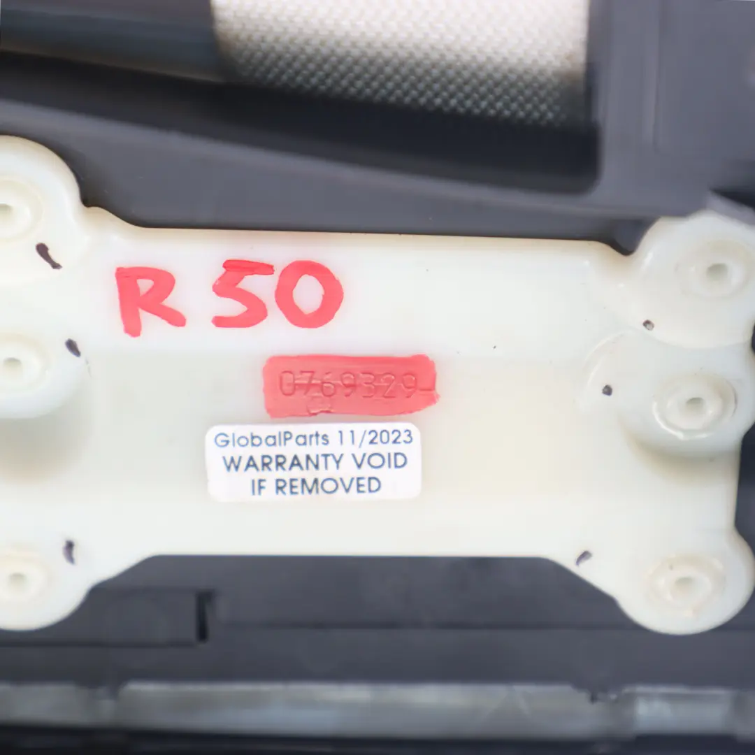 Dashboard Decor Panel Passenger Side Anthracite 0769329 to Mini Cooper One R50 R53 with Part number 7063214 Mini Cooper One R50 R53 Dashboard Decor Panel Passenger Side Anthracite 0769329 - SKU rhd-7063214-1 - Part number 7063214