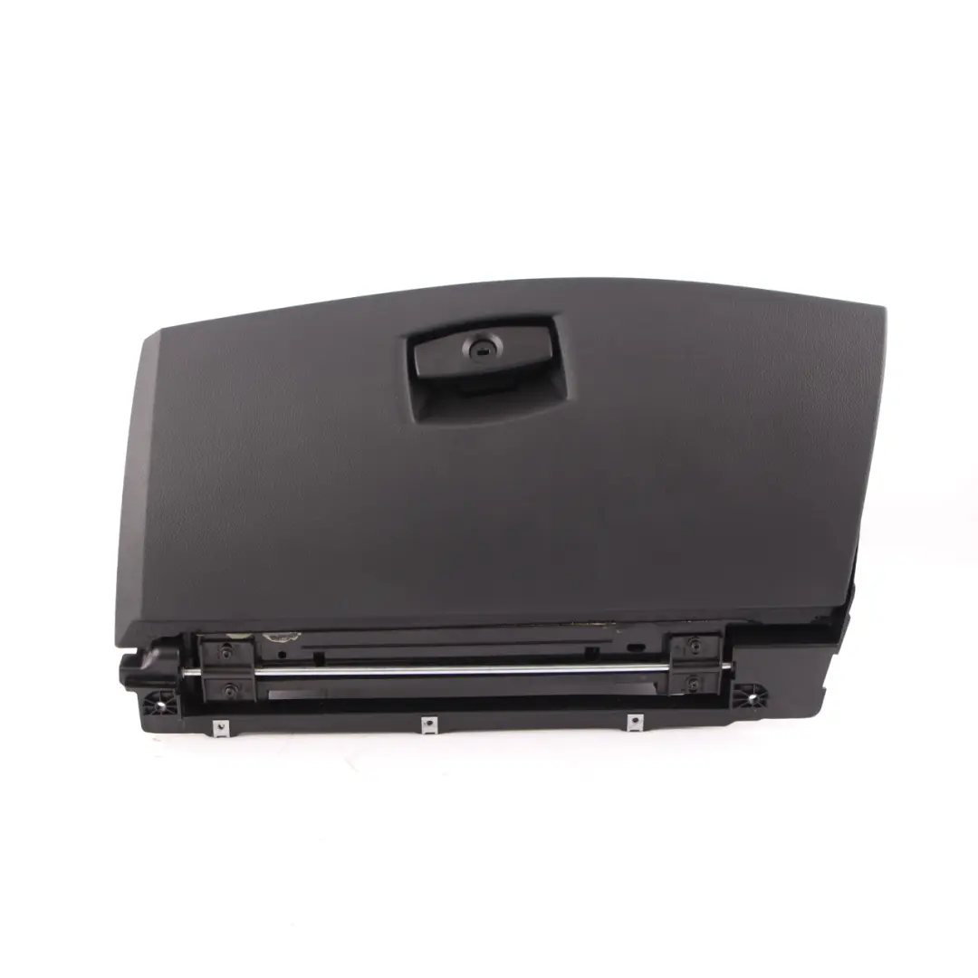 BMW 5 Series E60 E61 Dashboard Glove Box Passenger Side Black Leather - SKU rhd-7063516-2 - Part number 7063516