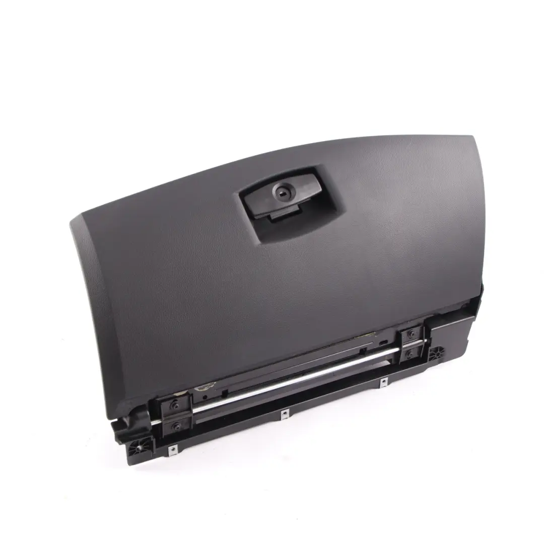 BMW 5 Series E60 E61 Dashboard Glove Box Passenger Side Black Leather - SKU rhd-7063516-2 - Part number 7063516