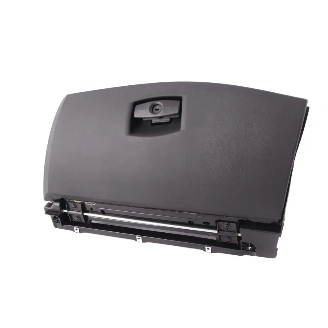 BMW 5 Series E60 E61 Dashboard Glove Box Passenger Side Black Leather - SKU rhd-7063516-2 - Part number 7063516