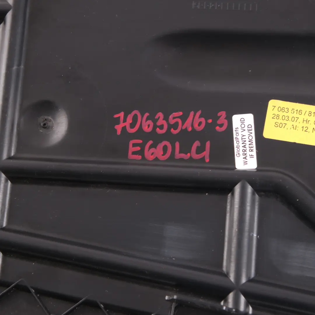 Dashboard Glove Box Passenger Side Black Leather to BMW 5 Series E60 E61 with Part number 7063516 BMW 5 Series E60 E61 Dashboard Glove Box Passenger Side Black Leather - SKU rhd-7063516-3 - Part number 7063516