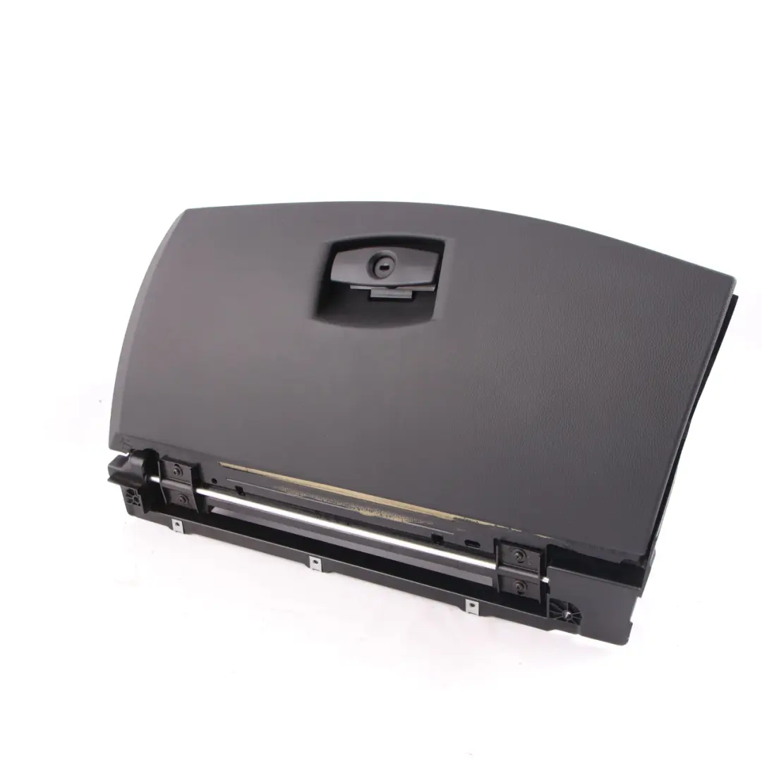 Dashboard Glove Box Passenger Side Black Leather to BMW 5 Series E60 E61 with Part number 7063516 BMW 5 Series E60 E61 Dashboard Glove Box Passenger Side Black Leather - SKU rhd-7063516-3 - Part number 7063516