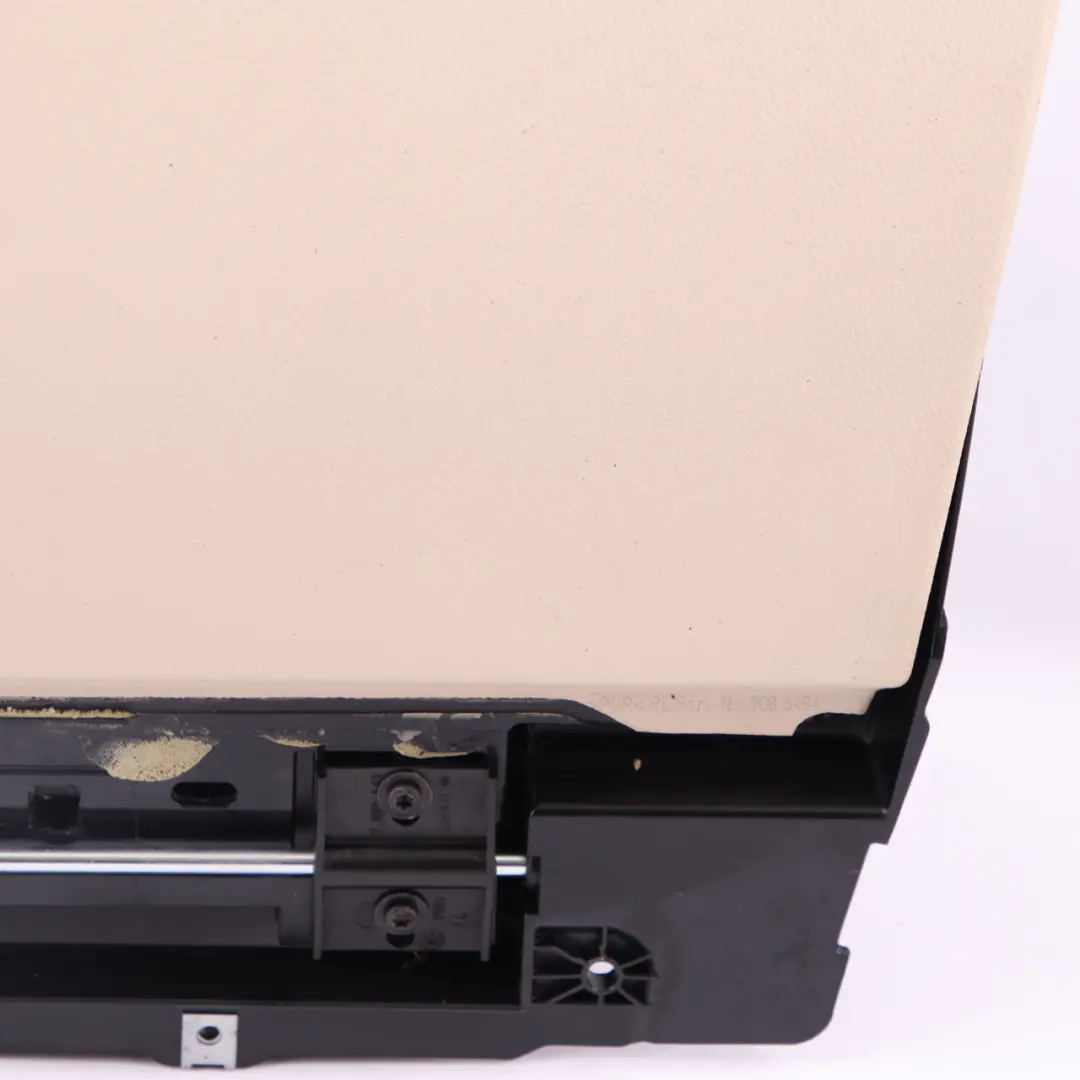  Glove Box BMW E60 E61 Dashboard Passenger Side Leather Beige - SKU rhd-7063516-5 - Part number 7063516